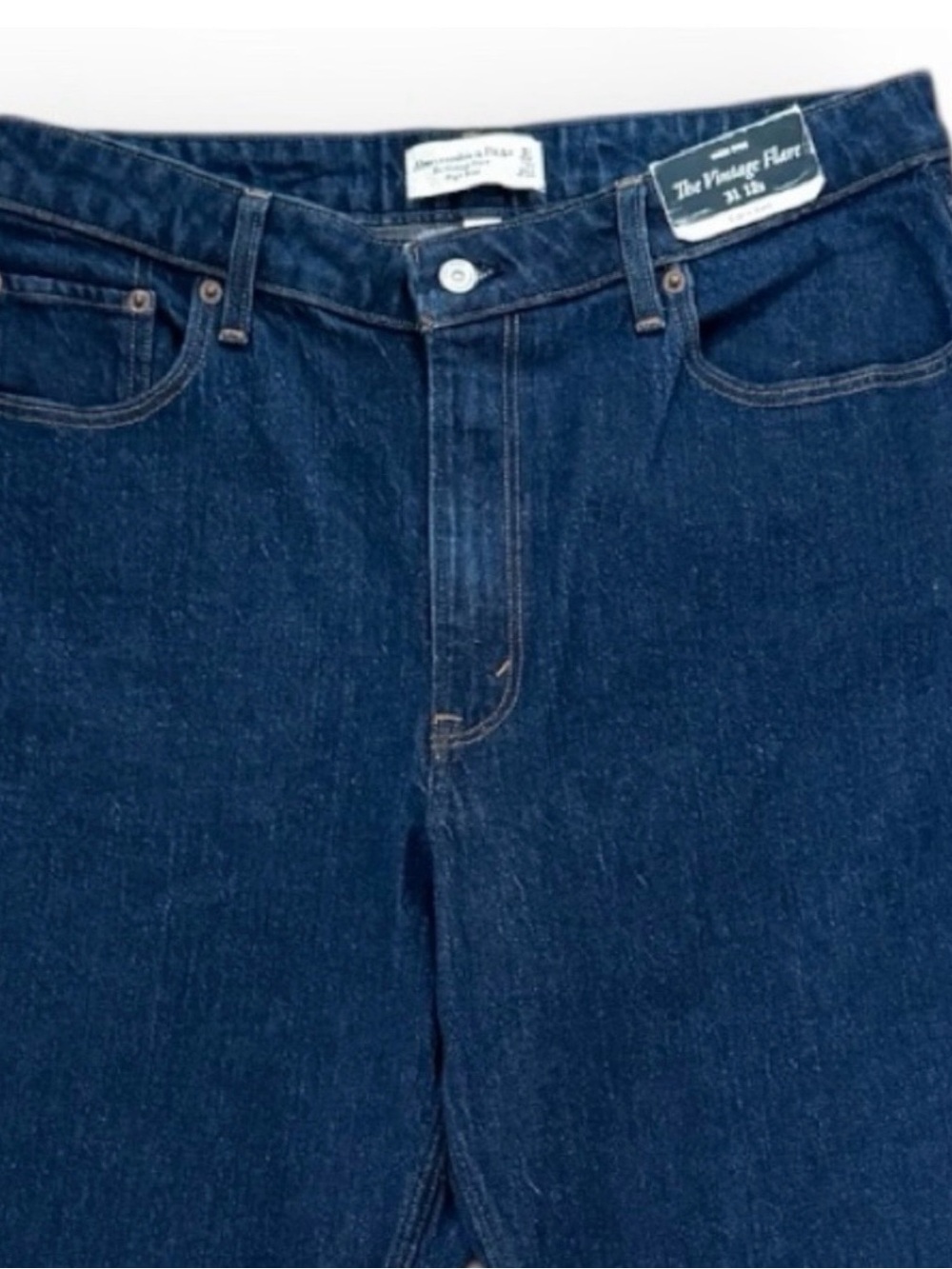 Abercrombie & Fitch the vintage Flare High Rise Curve Love new with tags 12/31S - Picture 4 of 7